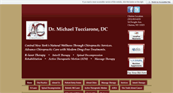 Desktop Screenshot of drtucciarone.com
